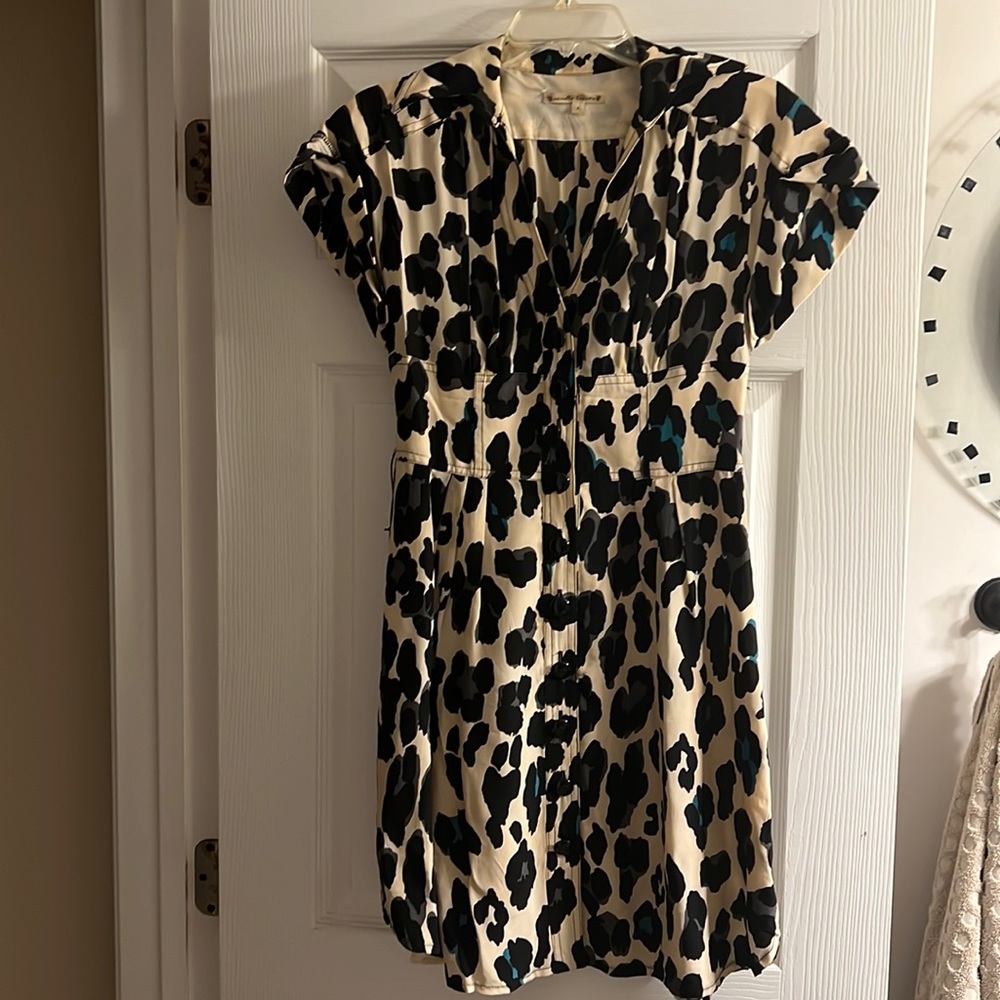 Nanette Lenore classic leopard dress size 4